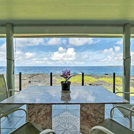Direct Oceanfront, Big Island Home Keaau Dış mekan fotoğraf