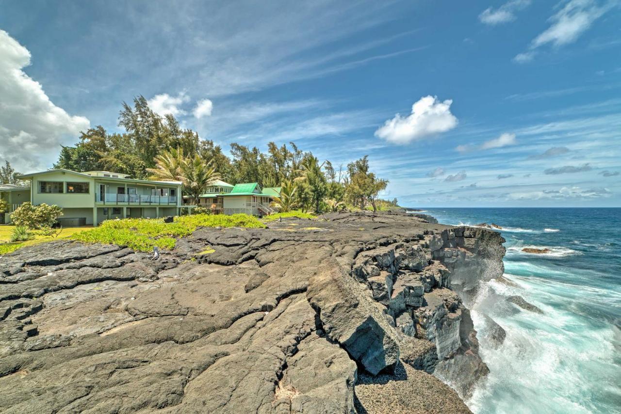 Direct Oceanfront, Big Island Home Keaau Dış mekan fotoğraf