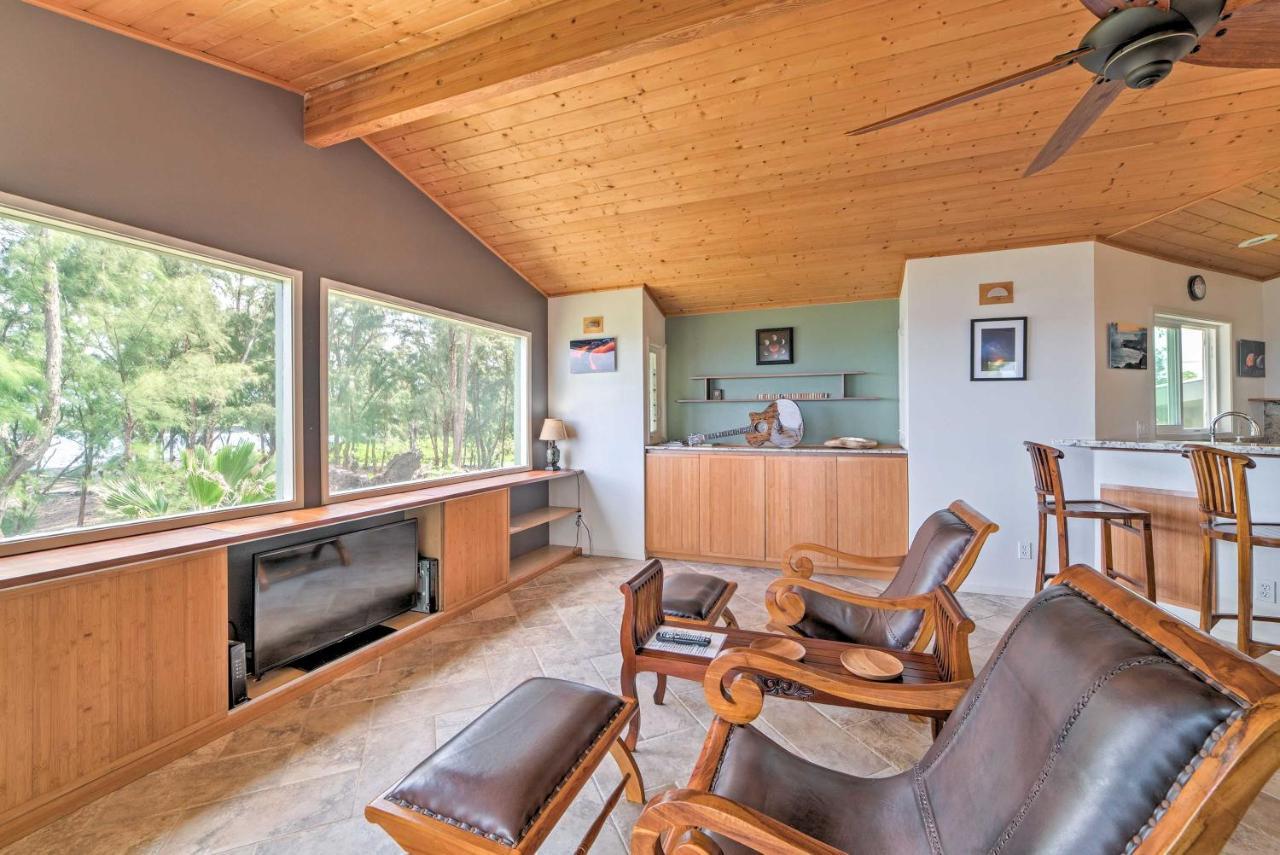 Direct Oceanfront, Big Island Home Keaau Dış mekan fotoğraf