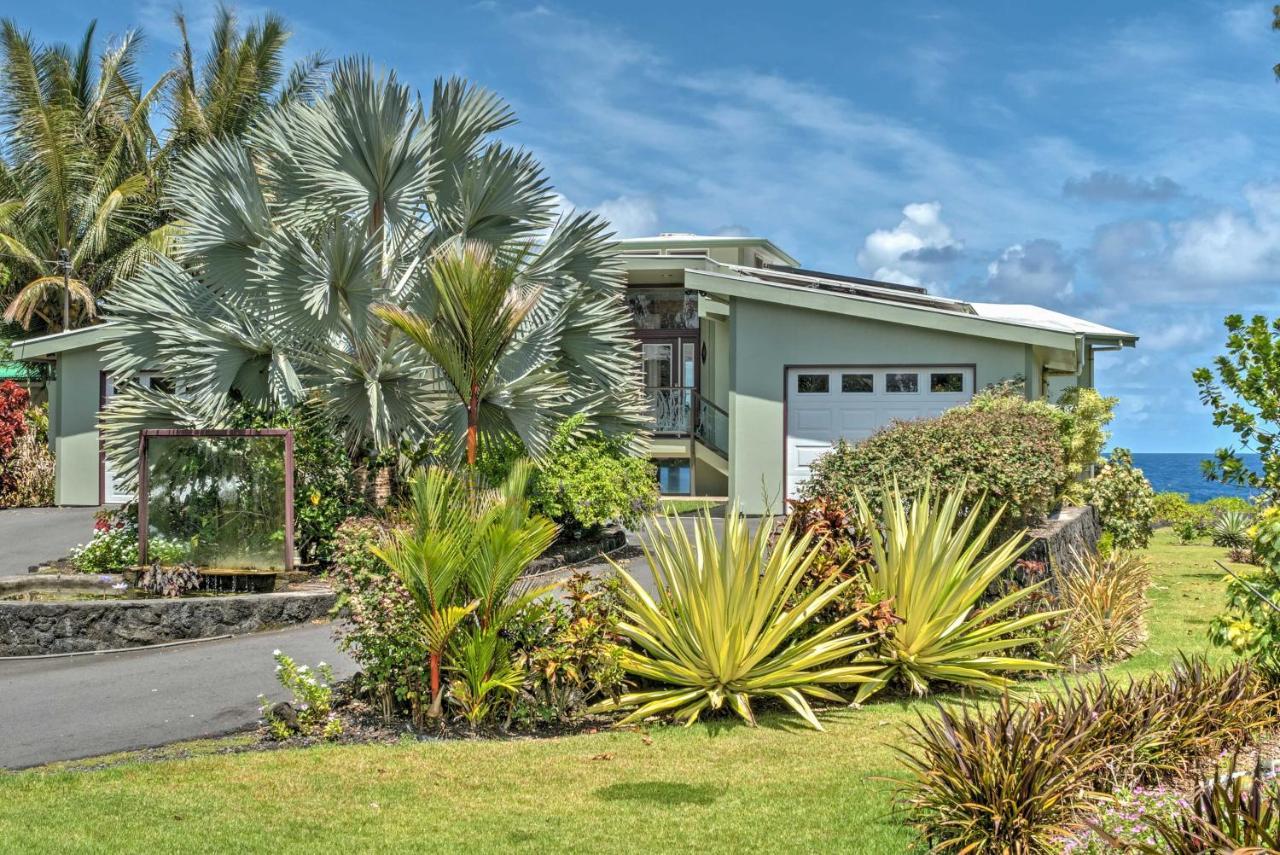 Direct Oceanfront, Big Island Home Keaau Dış mekan fotoğraf