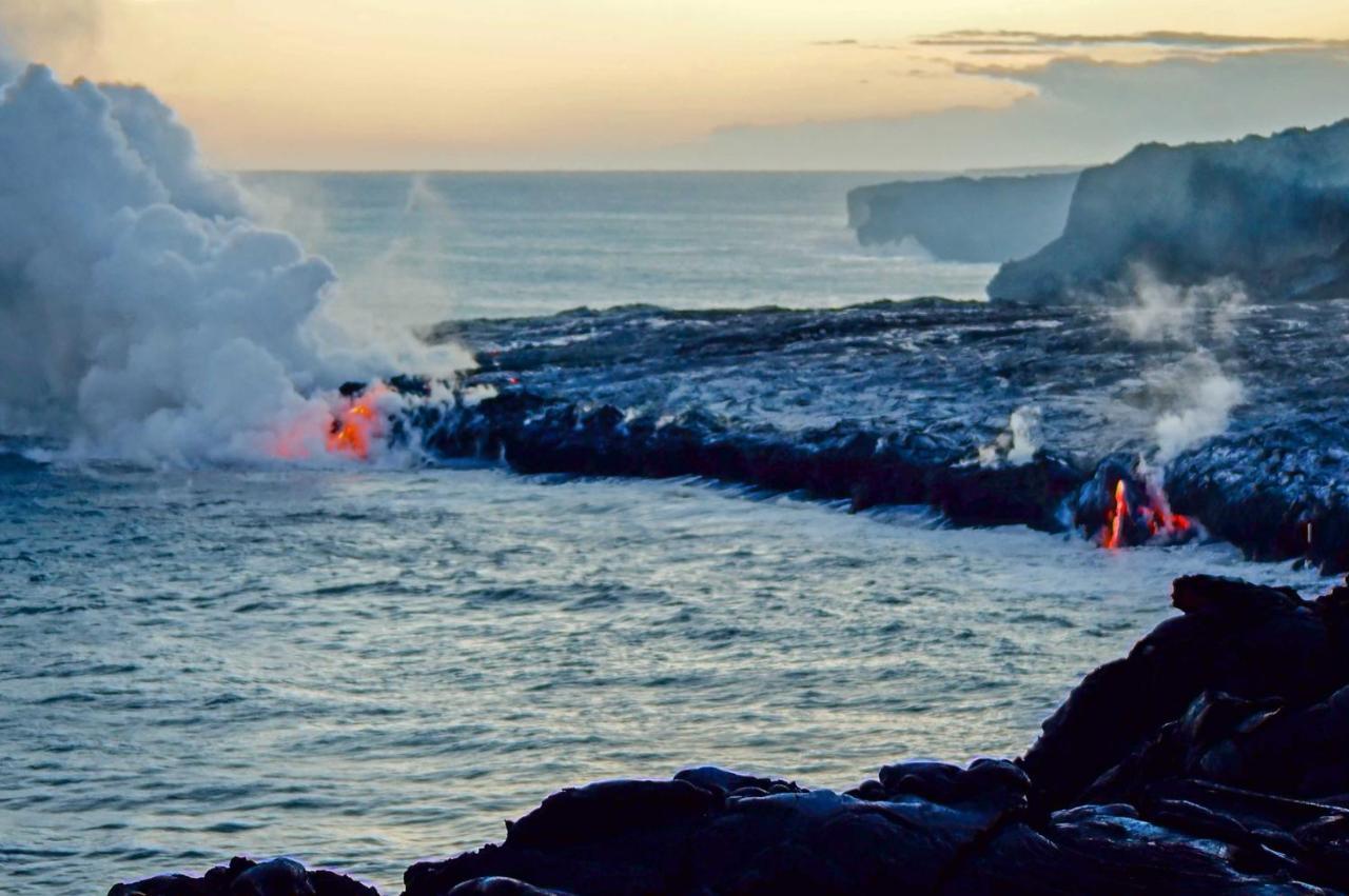 Direct Oceanfront, Big Island Home Keaau Dış mekan fotoğraf